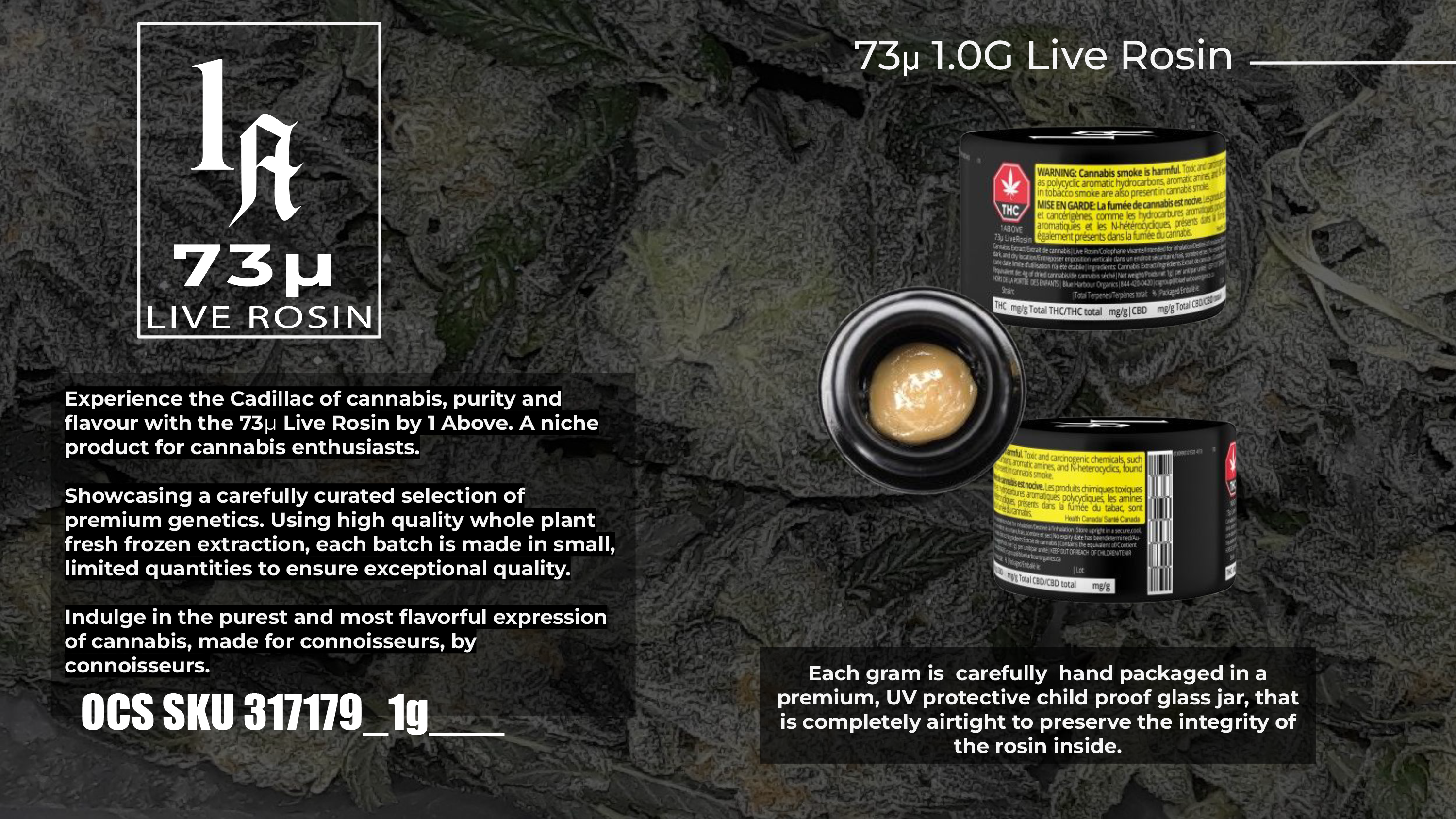 73u 1.0G Live Rosin